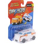 Amalfi Transracers Dönüşen Arabalar Ambulans / Jip Kız Erkek Çocuk Oyuncak Eğitici Oyuncaklar - Çok Renkli