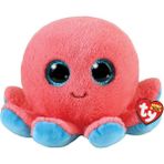 Amalfi Ty Beanie Boos Peluş Pembe Ahtapot Sheldon 15CM Kız Erkek Çocuk Oyuncak Eğitici Oyuncaklar - Çok Renkli