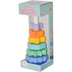 Amalfi URT036-001 Dönen Çılgın Kule Kız Erkek Çocuk Oyuncak Eğitici Oyuncaklar - Çok Renkli