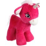 Amalfi Uyku Arkadaşı Peluş Pony Pembe 45cm Kız Erkek Çocuk Oyuncak Eğitici Oyuncaklar