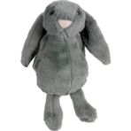 Amalfi Uyku Arkadaşı Tavşan Peluş Gri 34cm Kız Erkek Çocuk Oyuncak Eğitici Oyuncaklar