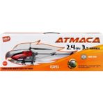 Amalfi Uzaktan Kumandalı Şarjlı Kırmızı Atmaca Helikopter Kız Erkek Çocuk Oyuncak Eğitici Oyuncaklar