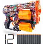 Amalfi X-Shot Skins Dread 12 Mermili Sünger Dart Atan Silah 31cm Kız Erkek Çocuk Oyuncak Eğitici Oyuncaklar