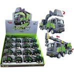 Amalfi YH-711-50A SÜRTMELİ METAL 1:50 FÜME VİNÇ VE Kız Erkek Çocuk Oyuncak Eğitici Oyuncaklar