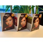 AMAR'S Kına Içeren Saç Boyası 6’lı 10G Paket Siyah Renk - 3 Kutu