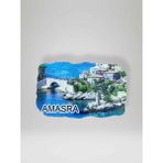AMASRA Temalı Çatlatma Polyester Magnet Buzdolabı Süsü