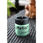 Amazex Store Cam Kokusuz Küllük 425 Cc Hello Desenli Yeşil