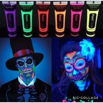 Amazex Store Glow Sboya Fosforlu Krem Boya 12 Adet
