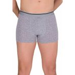 Amazex Store Likralı Erkek Büyük Beden Boxer Şort Gri 1097B