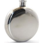 Amazex Store Paslanmaz Çelik Yuvarlak 5 Oz Tekli Matara Alk2676