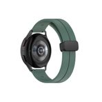Amazfit Gts2 Mini/bip U Pro/gts 2e/ Gts 2 /gtr 42 Mm/bip Lite Uyumlu 22 mm Silikon Magnet Kordon Haki Yeşil