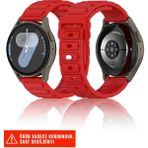 Amazfit Pace / Gtr 2 / Gtr 2e / Gtr 3 / Gtr 3 Pro / Gtr 47MM Uyumlu Silikon Kordon 22MM - Kırmızı