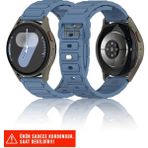 Amazfit Pace / Gtr 2 / Gtr 2e / Gtr 3 / Gtr 3 Pro / Gtr 47MM Uyumlu Silikon Kordon 22MM - Mavi