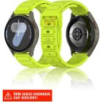 Amazfit Pace / Gtr 2 / Gtr 2e / Gtr 3 / Gtr 3 Pro / Gtr 47MM Uyumlu Silikon Kordon 22MM - Yeşil