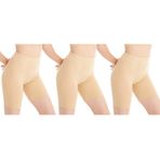 Amazingjoys Dikişsiz Slip Şort Kadın Düz Slip Külot Elbise Altı için, 3 * bej, XS-S