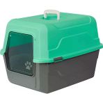 Amazon Tam Açılır Kapalı Kedi Tuvaleti Açık Yeşil 52X37x48 Cm