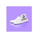 amazoondesing Pembe kuro..mili yazılı kız çocuk spor ayakkabı sneaker