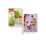Ambalaj Evi Kurabiye Jelatini Şeffaf Kurabiye ve Şekerleme Poşeti Yılbaşı Cookie Poşeti 10x20 Cm 100 Adet
