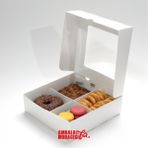 Ambalaj Modacısı Kurabiye Kutusu ( 25 Adet ) Büyük Boy ( 21X21X6 cm )