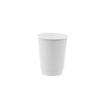 AMBALAJ PAZARI Double Wall Beyaz Karton Bardak 14 oz - 25 Adet