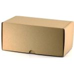 Ambalaj Pazarı Kraft Paket Servis Kutusu Küçük 20 x 14 x 9 cm - 100'lü