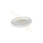 Ambalajın 50 Adet Nature Ekolojik Karton Kağıt Tek Kullanımlık Oval Tabak - 20x26 Cm