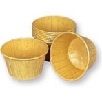 Ambalajın Kağıt Muffin Cup Cake Kek Kalıbı Kraft - 50 Adet