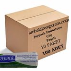 ambalajmagazam Joypack 240lt Endüstriyel Konteynır Çöp Torbası 120x150 cm Koli