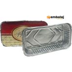 AmbalajSende 750GR Alüminyum Kase – 100 Adet