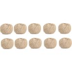 Ambarope Jüt Ip 100 Gram, 100 Metre 10 Adet- Hasır Ip - Çuval Ip - Kırnap Ip