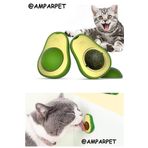 ambarpet Avokado Catnip Avokado Kedi Çimi Topu Avokado Kedi Nanesi Oyuncağı