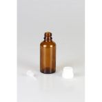 Amber Cam Şişe, İçten Damlalıklı Şişe 50Ml