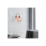 Amber LED Bakır Kaplama Metal Aplik E27 Duvar Aydınlatma 20x27x30 cm Salon Mutfak, Bakır-405