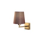 Amber LED Eskitme Metal Aplik E27 Duvar Lambası 18x24x30 cm Oturma Odası Aydınlatma, Bej-4653