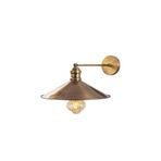 Amber LED Eskitme Metal Aplik E27 Duvar Lambası 30x45x18 cm Oturma Odası Aydınlatma, Bej-3101