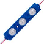 Amber LED Mercekli Modül LED 1.5 Watt 12V Tabela, Vitrin, Akvaryum, Tezgah, Makyaj Aynası Aydınlatma Için… - Mavi