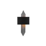 Amber LED Şık Metal Gövdeli Aplik Mutfak ve Salon için E27 Uyumlu, Siyah-621