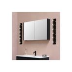 Amber LED Şık Metal Gövdeli Rustik 6'lı Aplik E27 Uyumlu, Siyah-12235