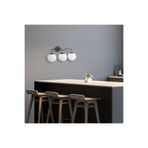Amber LED Şık Pütürlü Siyah Metal Aplik E14 Uyumlu 56x21x27 cm Yatak Odası Duvar Lambası, Siyah-12207