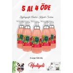 Amber Zeytinyağlı Köpük Sabun 500 ML 5 Al 4 Öde ve Rosie Pamuk