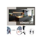 AmberLED Şerit Led 2.5 Metre Günışığı Tak Çalıştır Adaptör Dahil | Tezgah, Dolap, Mutfak Aydınlatma