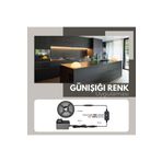 AmberLED Şerit Led 3 Metre Günışığı Iç Mekan Tak Çalıştır Dokunmatik Aç-kapa Dimmer Anahtar Ve Adaptör Dahil