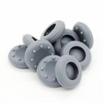 Ambertown 10 x Analog Kumanda Başparmak Çubuğu Kavrama Başparmak Çubuğu Joystick Kapak PS4 PS3 için Xbox 360 Xbox One için (Gri)
