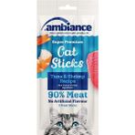 Ambiance 3'lü Ton Balıklı ve Karidesli Kedi Ödül Çubuğu