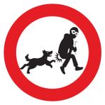 Ambiance Sticker Kendinden yapışkanlı uyarı levhası, bekçi köpeği, lamine edilmiş, su geçirmez ve UV ışınlarına dayanıklı – Dikkat köpeğe her Monte la Garde yuvarlak – 30 cm çap