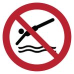 Ambiance Sticker Yuvarlak lamine levha yapıştırıcısı, su geçirmez ISO 7010 – yapıştırıcı – UV dayanıklı lamine yapıştırıcı – dalma yok – Çap 60 cm