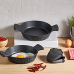 Amboss 2 Parça Daisy Döküm Sahan Seti (18 / 20 Cm)