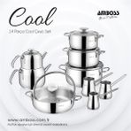 Amboss coo-0243 14 Parça Cool Çeyiz Seti