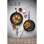 Amboss Dark Yanmaz Yapışmaz Titanyum Kaplama 30 cm Tava