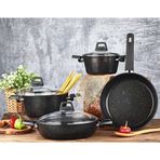 Amboss Orion 7 Parça Granit Tencere Seti